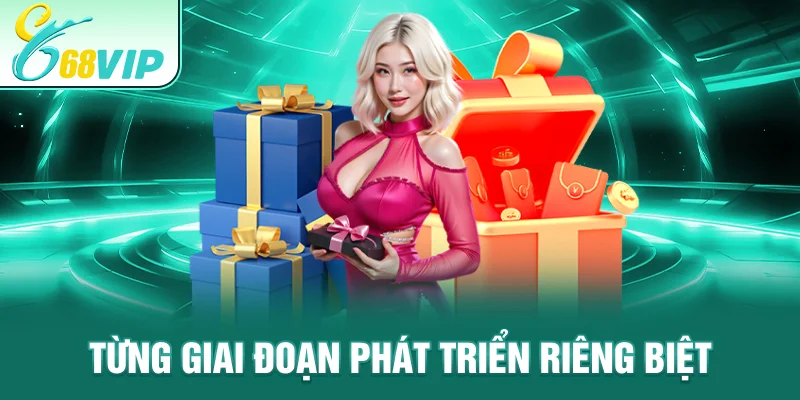 Từng giai đoạn phát triển riêng biệt